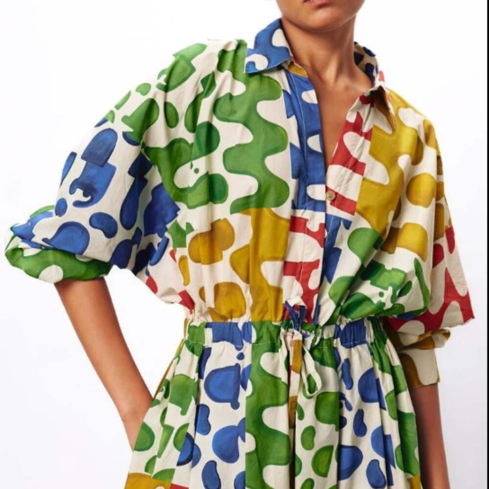 NWT Mara Hoffman Multicolor Dress S